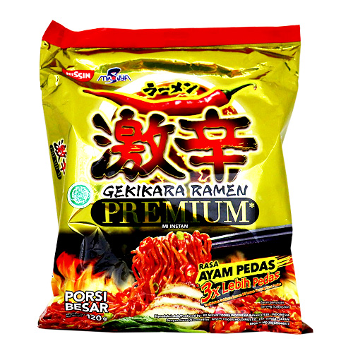 Mie Nissin Gekikara Ramen Street Food Asian Style